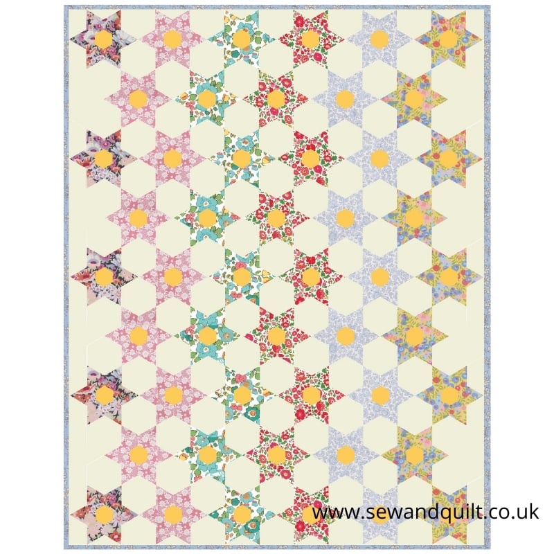 Starlight Bouquet Quilt Pattern & Kit