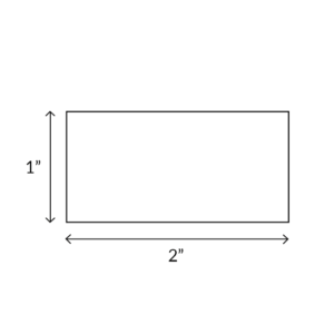 Rectangle - English Paper Pieces - Image 3