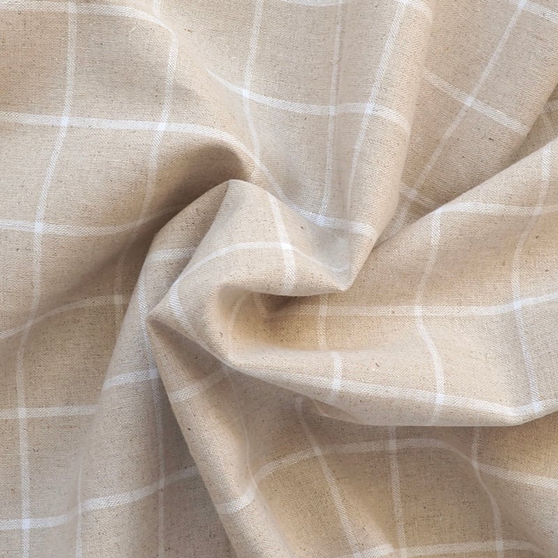 Essex Linen Yarn Dyed Classic Wovens Natural | 17585-14