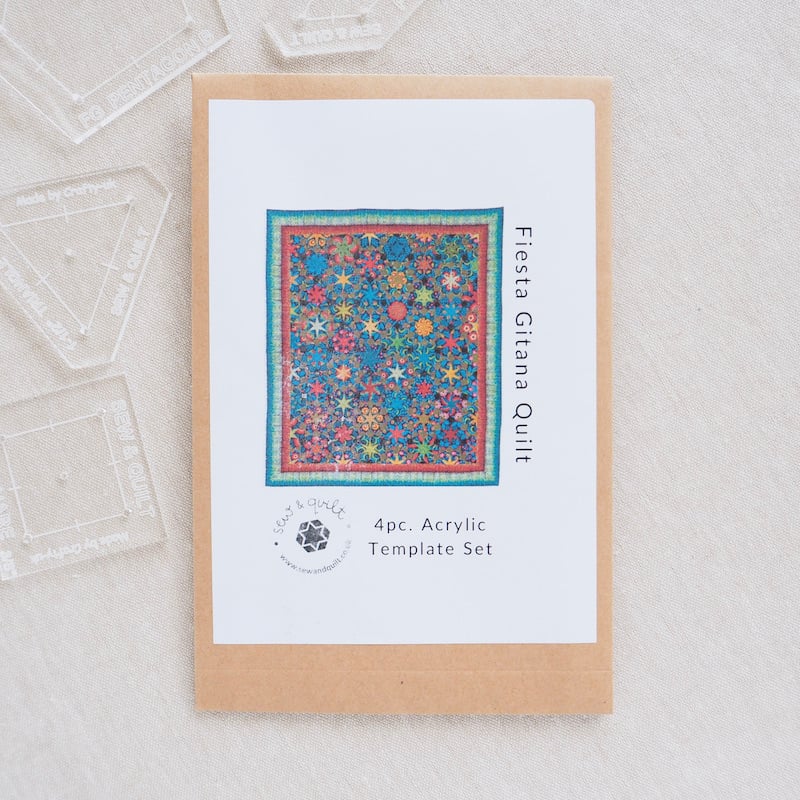 Fiesta Gitana Quilt - Acrylic Template