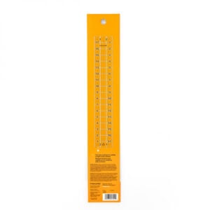 Fiskars Acrylic Quilting Ruler 3 x 18 Inches - Image 2
