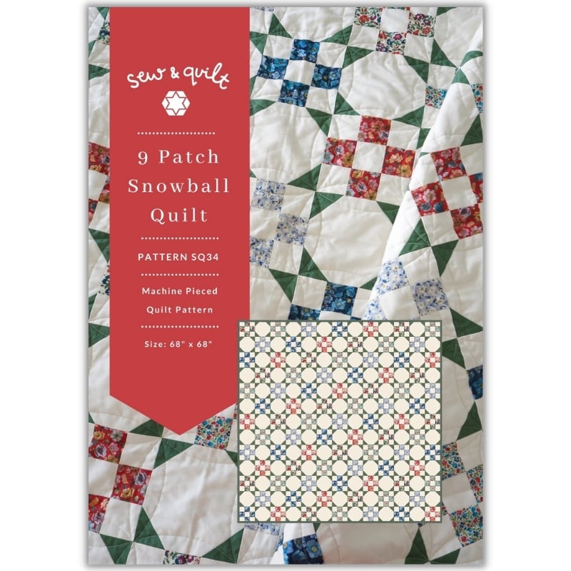 9 Patch Snowball Quilt Pattern