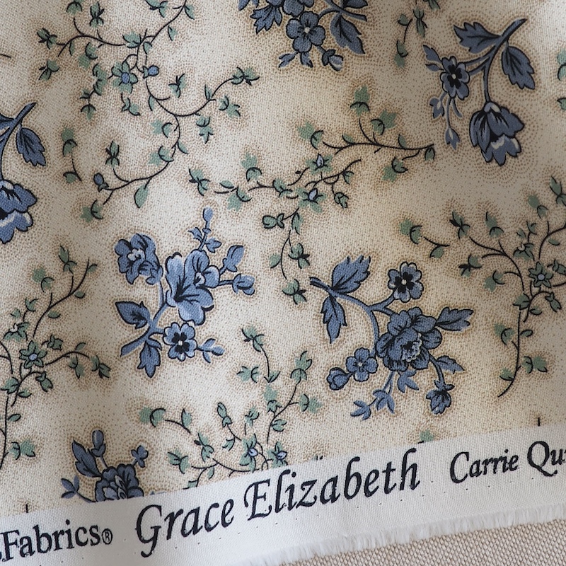 Grace Elizabeth Cream Floral Vine | R101683D-CREAM
