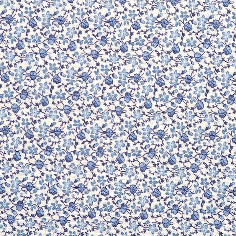 Grace Elizabeth Blue Petite Flowers | R101688D-BLUE