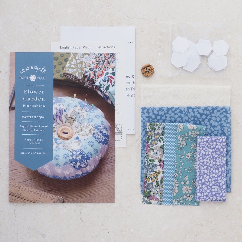 Flower Garden Pincushion Kit