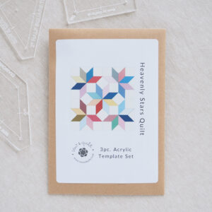 Heavenly Stars Quilt - Acrylic Template Set - Image 1