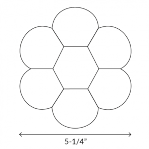 Hexagon Petal - English Paper Pieces - Image 5