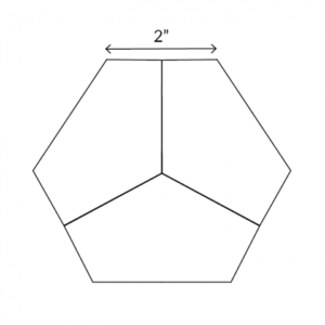 Hexagon Third - English Paper Pieces - Image 2