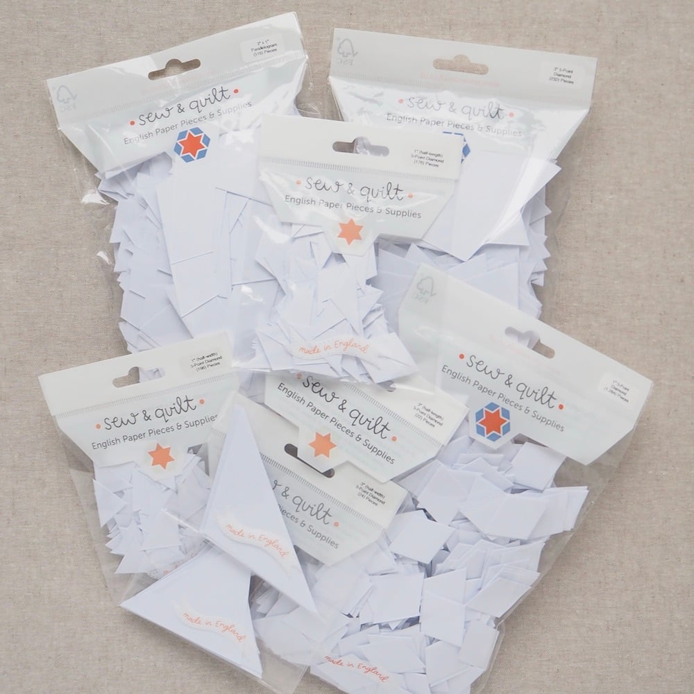 Jane Austen Quilt - English Paper Pieces