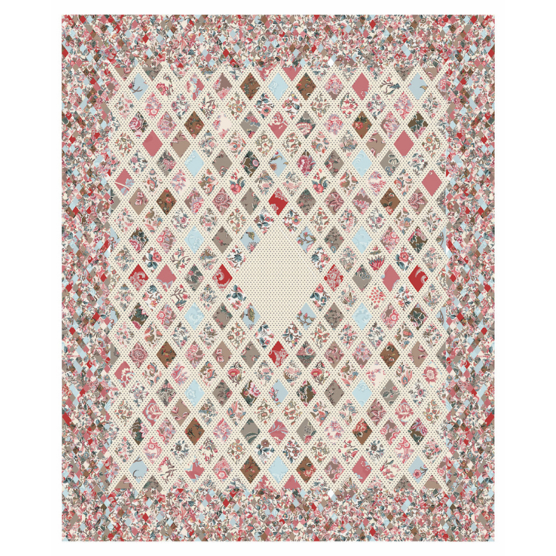 Jane Austen Quilt - English Paper Pieces