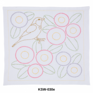Tulip Sashiko Kit, Italy - Daisies Blooming in Rome - Image 2