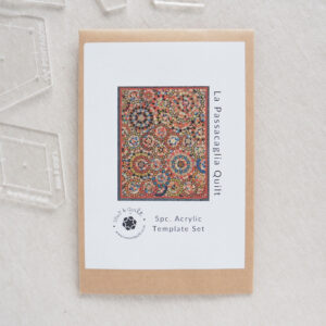 La Passacaglia Quilt (imperial) - Acrylic Template Set - Image 1