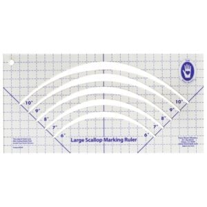 Large Scallop Ruler - Image 1