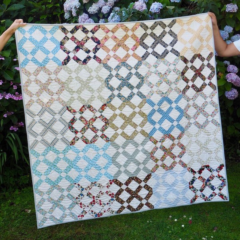 Lattice Garden Quilt Pattern