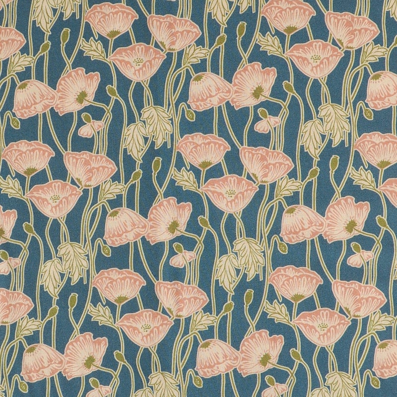 Liberty Erito Poppy A Tana Lawn Cotton