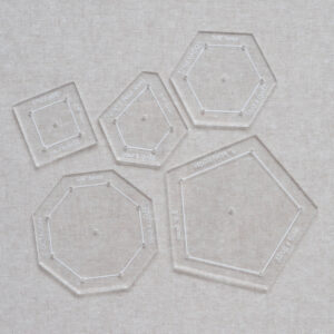 Patchwork Baby Balls - Acrylic Template Set Quilt - Image 2