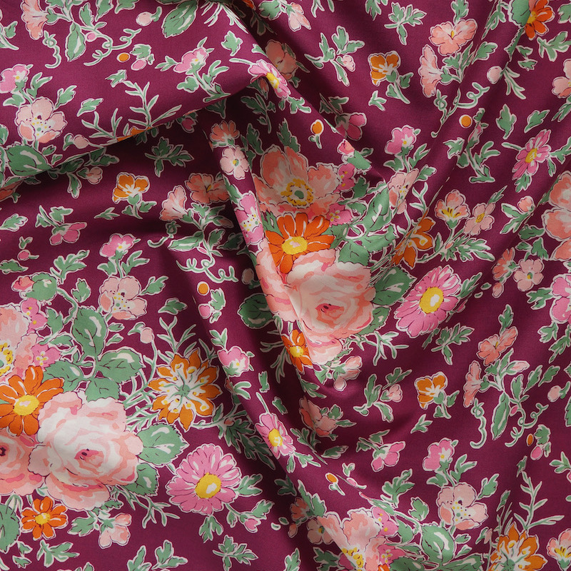 Liberty Ellen Rose C Organic Tana Lawn