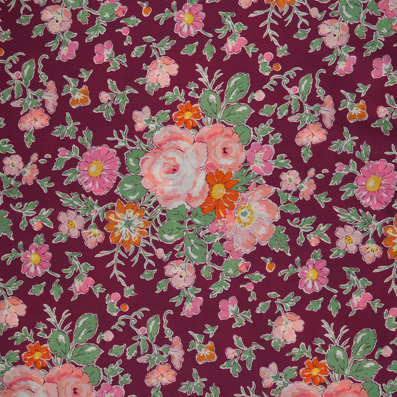 Liberty Ellen Rose C Organic Tana Lawn
