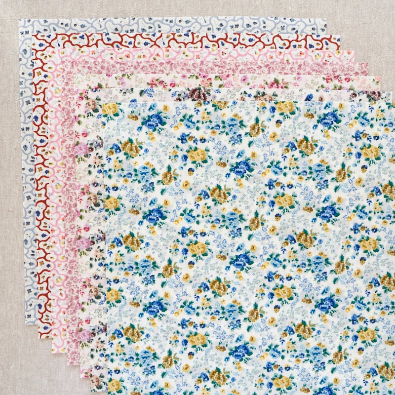 Liberty Fabrics The Archivists Edit 10" Squares