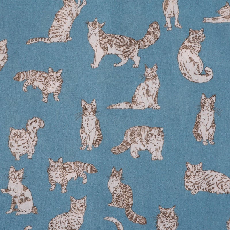 Liberty Meow C Tana Lawn Cotton