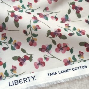 Liberty Pansy Scatter D Tana Lawn Cotton - Image 3