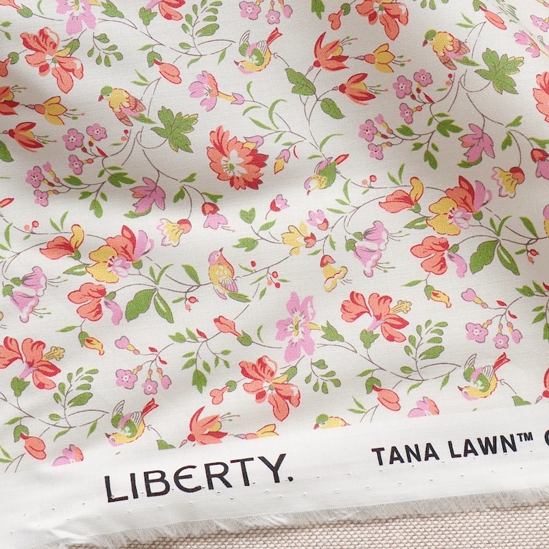 Liberty Iveta's Garden A Tana Lawn Cotton