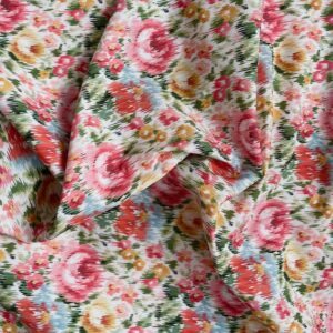 Liberty Dreamy Blooms C Piccadilly Cotton Poplin - Image 2