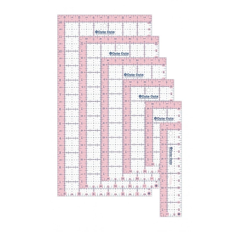 Lori Holt Cute Cuts Rectangle Ruler Pack