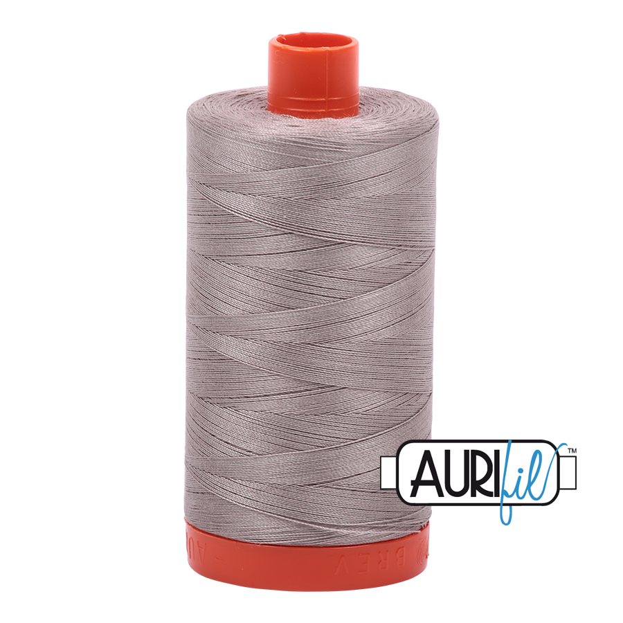 Aurifil 50wt Cotton Thread, Steampunk #6730