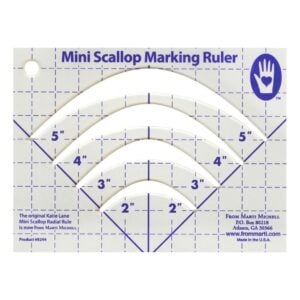 Mini Scallop Ruler - Image 1