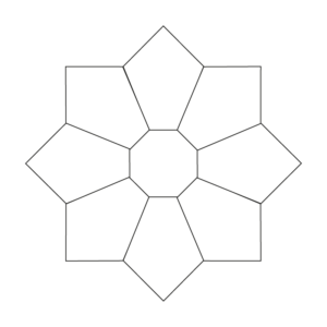 Irregular Pentagon - English Paper Pieces - Image 2