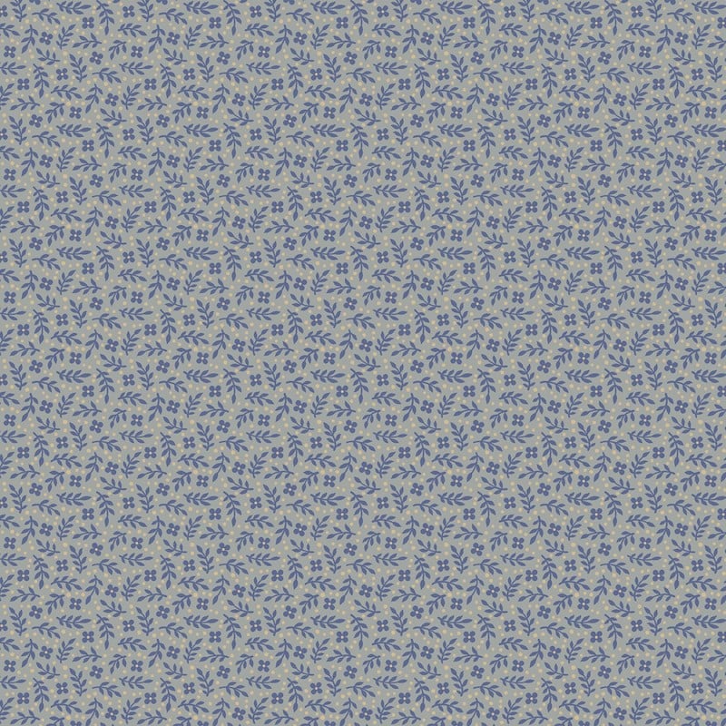 Old Blue Calicos Forget Me Not Blue R170203-BLUE