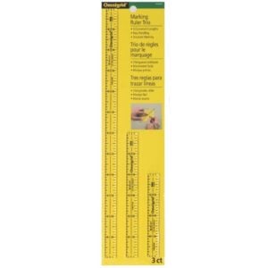 Omnigrid 1/4" Marking Trio Ruler Set - Image 2