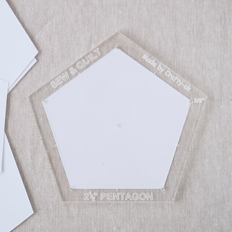 Pentagon - Acrylic Template