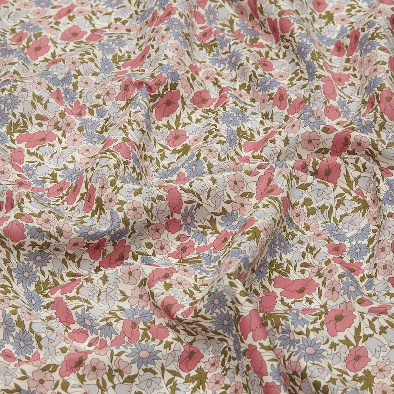 Liberty Poppy & Daisy C (R) - 40th Tana Lawn Cotton
