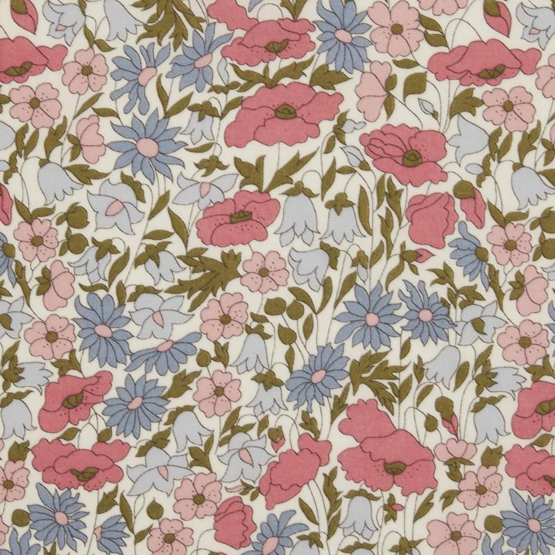 Liberty Poppy & Daisy C (R) - 40th Tana Lawn Cotton