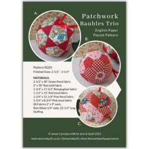 Patchwork Baubles Trio Kit - Image 3