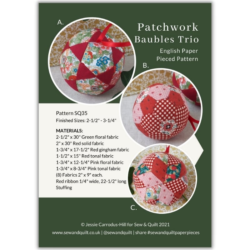 Patchwork Baubles Trio Kit