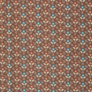 Patchwork Potpourri Brown Dot Floret | R311552D-BROWN - Image 1