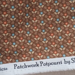 Patchwork Potpourri Brown Dot Floret | R311552D-BROWN - Image 3
