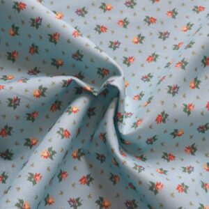 Patchwork Potpourri Blue Floating Flower | R311550D-BLUE - Image 2