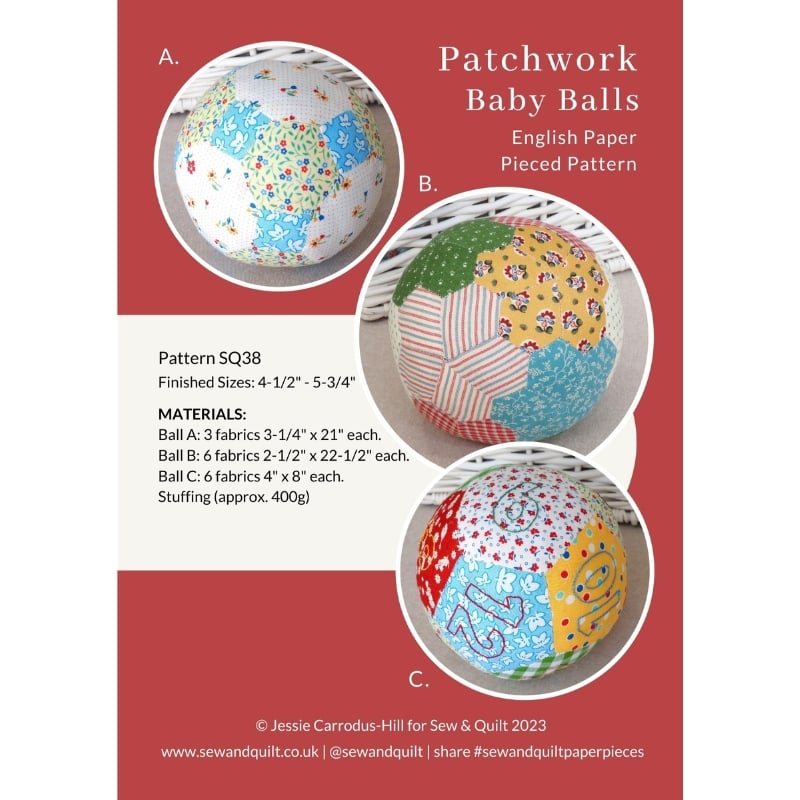 Patchwork Balls PDF Pattern