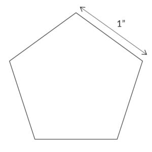 Pentagon - English Paper Pieces - Image 4