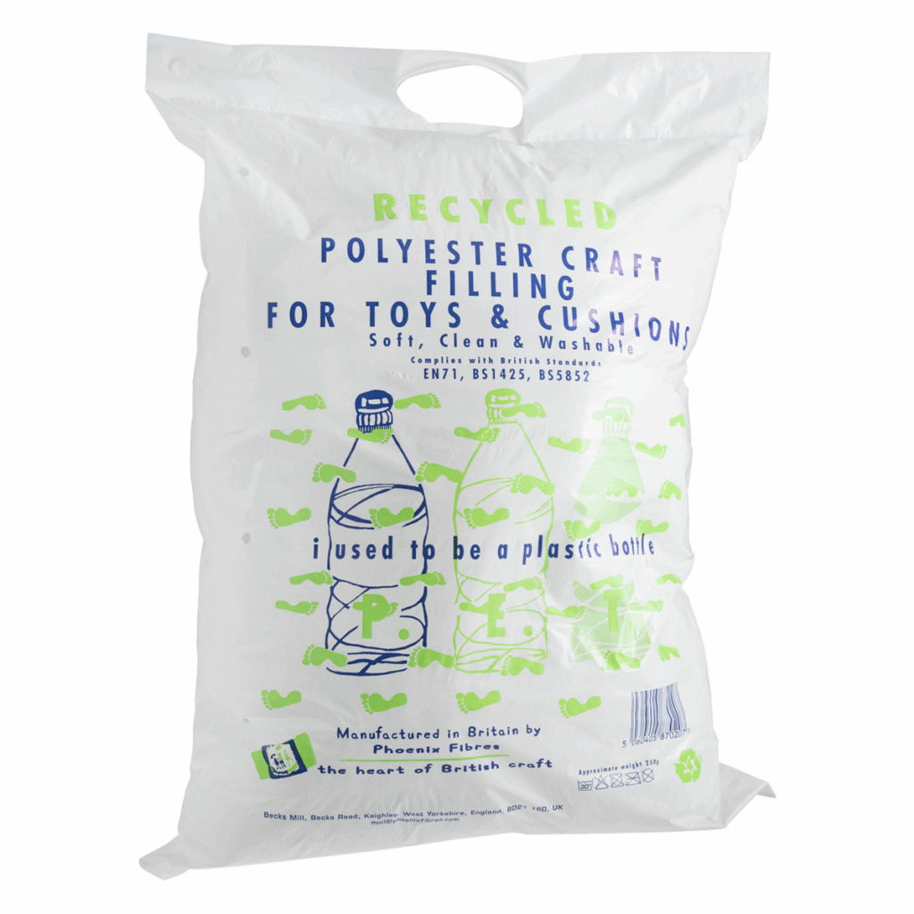 Recycled Polyester Craft Stuffing, 200g