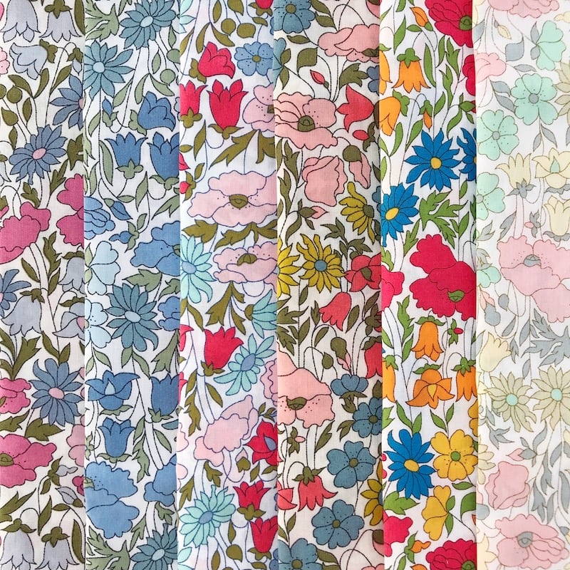 Poppy & Daisy Liberty Tana Lawn Fat Quarter Bundle