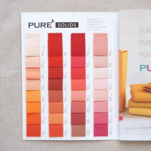 Art Gallery Fabrics Pure Solids Colour Swatch Card - Image 2