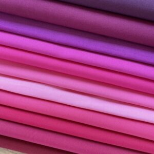 Art Gallery Fabrics Pure Solids Plum Purple Fat Quarter Bundle - Image 2