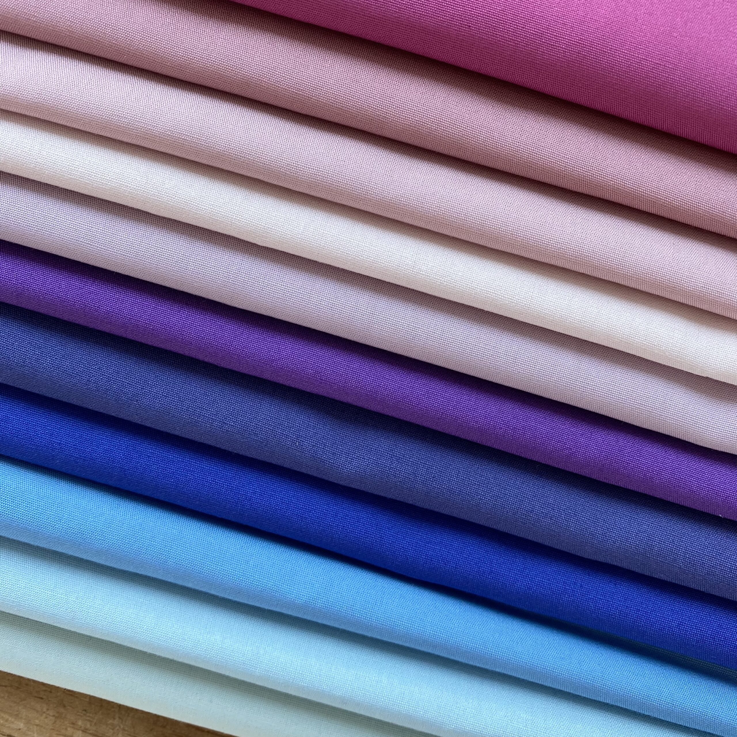 Art Gallery Fabrics Pure Solids Purple Blue Fat Quarter Bundle - Image 2