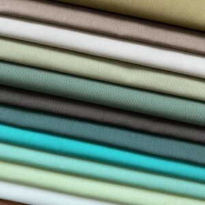 Art Gallery Fabrics Pure Solids Green Fat Quarter Bundle - Image 2