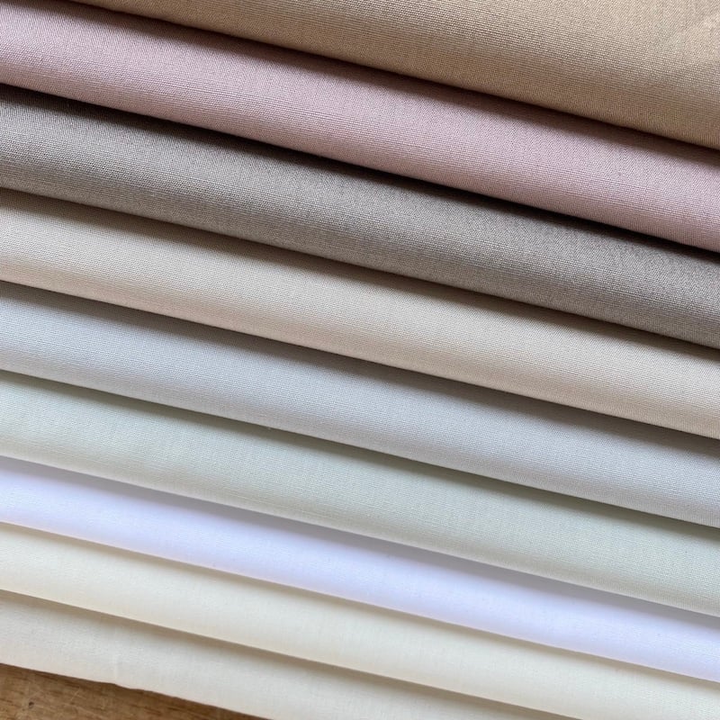 Art Gallery Fabrics Pure Solids Neutral Fat Quarter Bundle